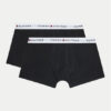 Tommy Hilfiger Комплект 2 чифта боксерки UB0UB00549 Черен за Момчета цена
