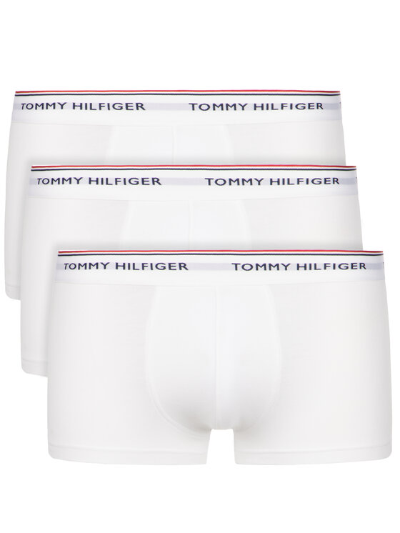 Tommy Hilfiger Комплект 3 чифта боксерки 3P Lr Trunk 1U87903841 Бял за Мъже цена