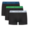 Tommy Hilfiger Комплект 3 чифта боксерки UM0UM02763 Черен за Мъже цена
