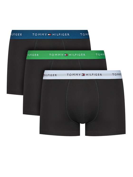 Tommy Hilfiger Комплект 3 чифта боксерки UM0UM02763 Черен за Мъже цена