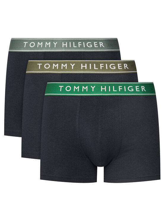 Tommy Hilfiger Комплект 3 чифта боксерки UM0UM03457 Черен за Мъже цена