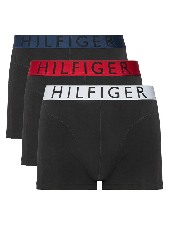 Tommy Hilfiger Комплект 3 чифта боксерки UM0UM03465 Черен за Мъже цена
