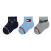 Tommy Hilfiger Комплект 3 чифта дълги чорапи детски 701224997 Син за Момчета цена