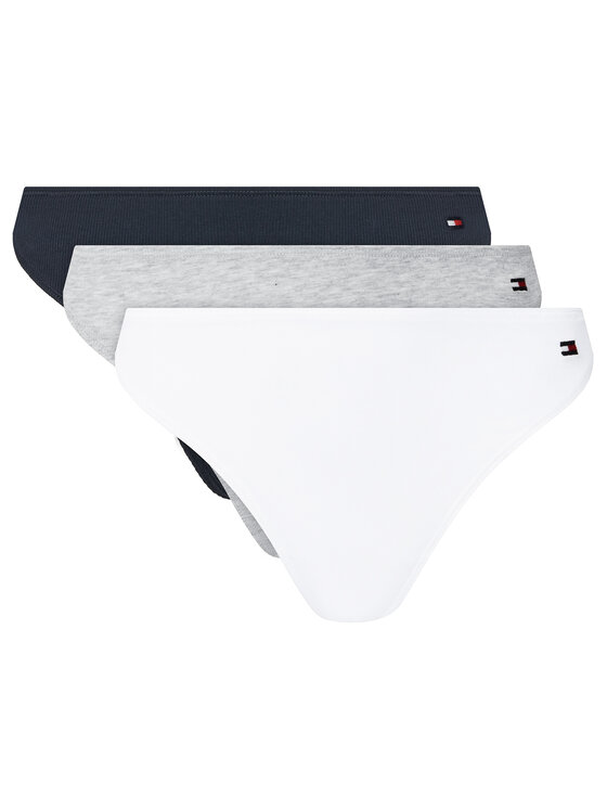 Tommy Hilfiger Комплект 3 чифта прашки UW0UW05752 Цветен за Жени цена