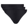 Tommy Hilfiger Комплект 3 чифта прашки UW0UW05752 Черен за Жени цена