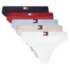 Tommy Hilfiger Комплект 5 чифта бикини тип прашка UW0UW05751 Цветен за Жени цена