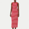 Tommy Hilfiger Лятна рокля WW0WW38838 Червен Slim Fit за Жени цена