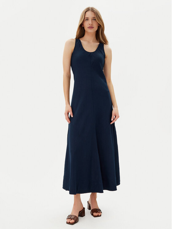 Tommy Hilfiger Лятна рокля WW0WW46171 Тъмносин Regular Fit за Жени цена