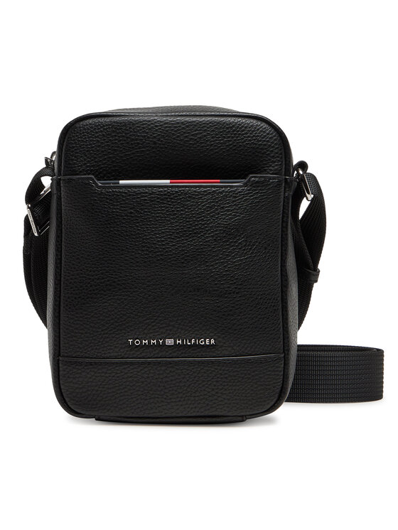 Tommy Hilfiger Мъжка чантичка Th Central Mini Reporter AM0AM13486 Черен за Мъже цена