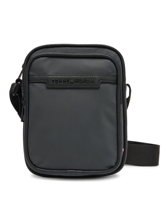 Tommy Hilfiger Мъжка чантичка Th Repreve Mini Reporter AM0AM13465 Сив за Мъже цена