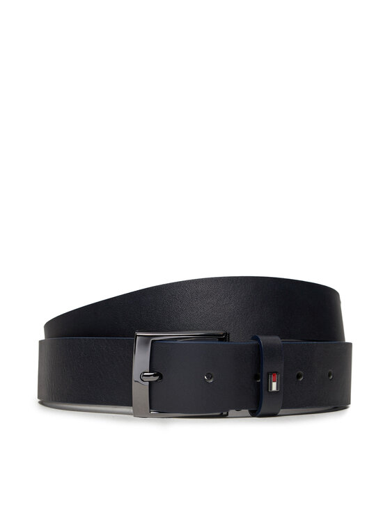 Tommy Hilfiger Мъжки колан Adan AM0AM12547 Тъмносин за Мъже цена