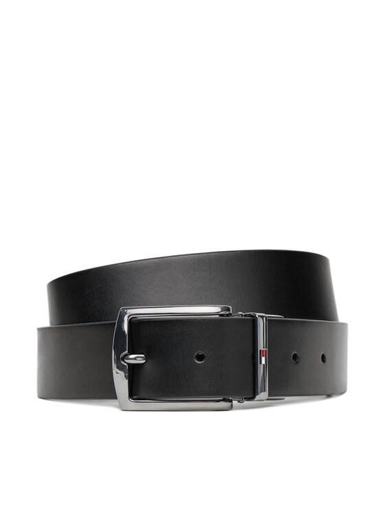 Tommy Hilfiger Мъжки колан Denton 3.5 Rev AM0AM13012 Тъмносин за Мъже цена