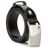 Tommy Hilfiger Мъжки колан Th Plaque Belt 3.5 Adj AM0AM01995 Черен за Мъже цена