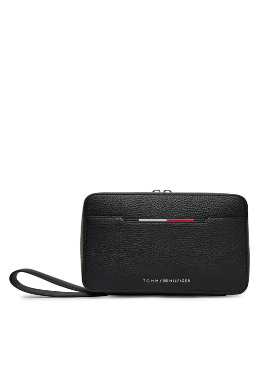 Tommy Hilfiger Несесер Th Central Washbag AM0AM13524 Черен за Мъже цена