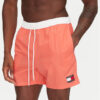 Tommy Hilfiger Плувни шорти UM0UM03455 Розов Slim Fit цвят на ниска цена
