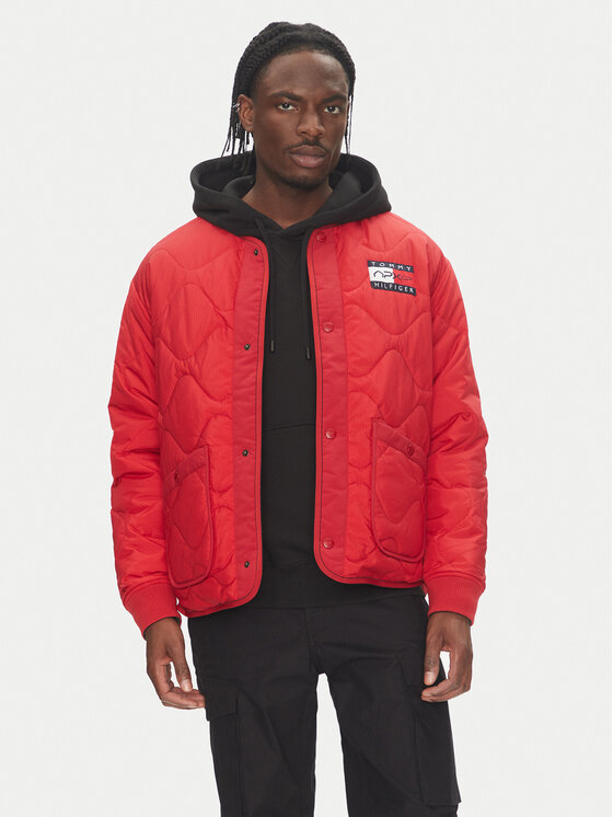 Tommy Hilfiger Преходно яке F1 Movie MW0MW41369 Червен Regular Fit за Мъже цена