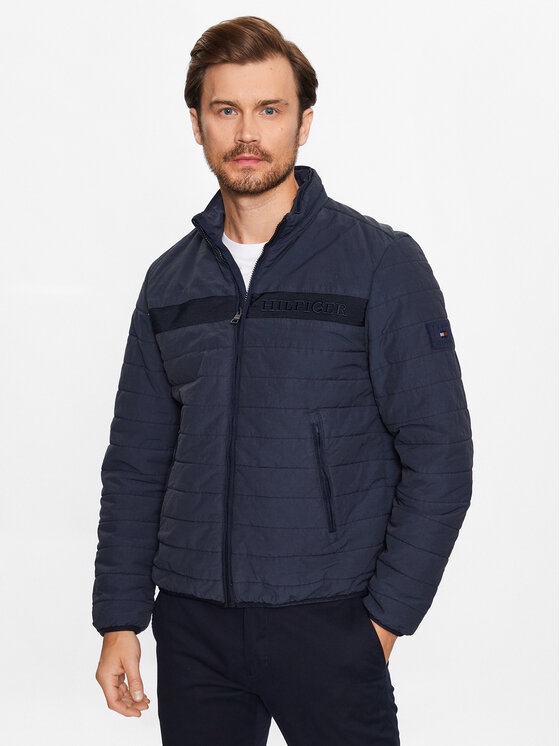 Tommy Hilfiger Преходно яке MW0MW31638 Тъмносин Regular Fit за Мъже цена