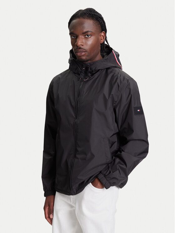 Tommy Hilfiger Преходно яке MW0MW40225 Черен Regular Fit за Мъже цена