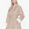 Tommy Hilfiger Преходно яке Quilted WW0WW37268 Бежов Loose Fit за Жени цена