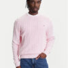Tommy Hilfiger Пуловер Classic MW0MW39524 Розов Regular Fit за Мъже цена