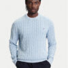 Tommy Hilfiger Пуловер Classic MW0MW39524 Светлосиньо Regular Fit за Мъже цена