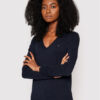 Tommy Hilfiger Пуловер Heritage WW0WW25294 Тъмносин Regular Fit за Жени цена