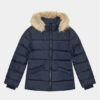 Tommy Hilfiger Пухено яке Essential KG0KG07399 D Тъмносин Regular Fit цвят на ниска цена