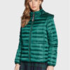 Tommy Hilfiger Пухено яке Feminne WW0WW37264 Зелен Regular Fit за Жени цена