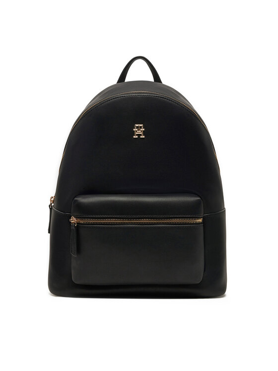 Tommy Hilfiger Раница Th Logotape Backpack AW0AW17163 Черен за Жени цена