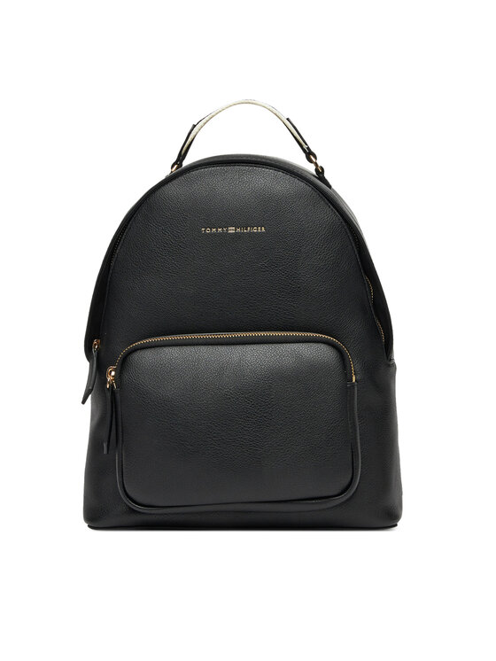 Tommy Hilfiger Раница Th Logotape Backpack AW0AW17471 Черен за Жени цена