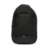 Tommy Hilfiger Раница Th Nylon Travel Sling Bag AM0AM13572 Черен цвят на ниска цена