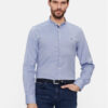 Tommy Hilfiger Риза Cl Stretch Dobby Sf Shirt MW0MW33821 Син Slim Fit за Мъже цена