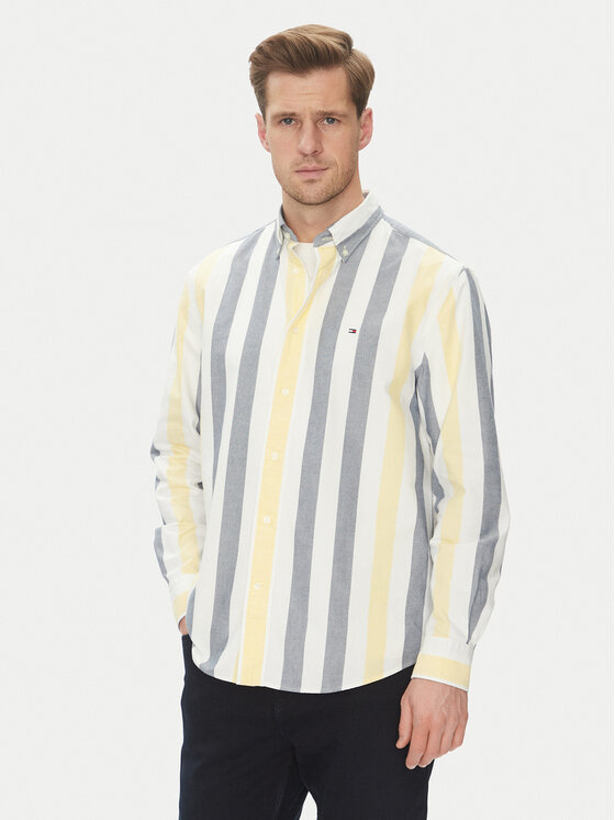 Tommy Hilfiger Риза Herit MW0MW39160 Цветен Relaxed Fit за Мъже цена