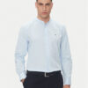 Tommy Hilfiger Риза MW0MW39966 Светлосиньо Regular Fit цвят на ниска цена
