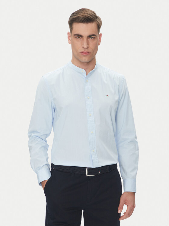 Tommy Hilfiger Риза MW0MW39966 Светлосиньо Regular Fit за Мъже цена