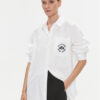 Tommy Hilfiger Риза Varsity WW0WW39682 Бял Oversize за Жени цена