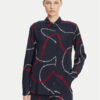 Tommy Hilfiger Риза WW0WW44045 Тъмносин Relaxed Fit за Жени цена