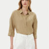 Tommy Hilfiger Риза WW0WW46169 Бежов Loose Fit за Жени цена