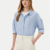 Tommy Hilfiger Риза WW0WW46169 Син Loose Fit за Жени цена