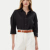 Tommy Hilfiger Риза WW0WW46169 Черен Loose Fit за Жени цена