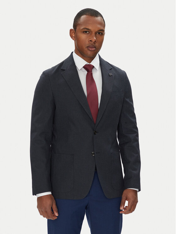 Tommy Hilfiger Сако MW0MW39743 Тъмносин Slim Fit за Мъже цена