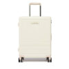Tommy Hilfiger Самолетен куфар за ръчен багаж Th Travel Cabin Case AW0AW17829 Екрю за Жени цена