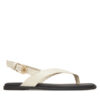 Tommy Hilfiger Сандали Color Block Thong Flat Sandal FW0FW08883 Екрю за Жени цена