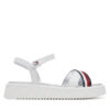 Tommy Hilfiger Сандали Sandal T4A2-33799-0273 S Бял за Момичета цена