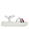 Tommy Hilfiger Сандали Sandal T4A2-33799-0273 Бял цвят на ниска цена
