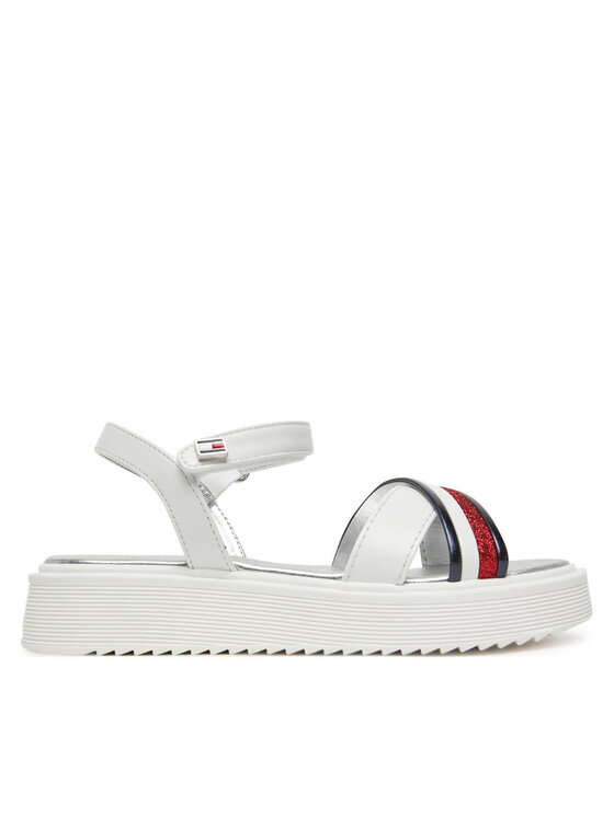 Tommy Hilfiger Сандали Sandal T4A2-33799-0273 Бял за Момичета цена