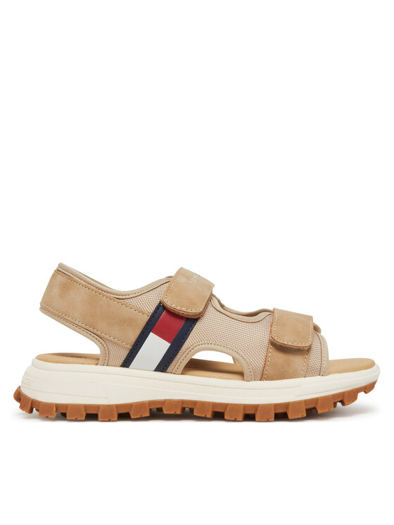 Tommy Hilfiger Сандали T3B2-33901-1692500 S Бежов за Момчета цена