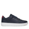 Tommy Hilfiger Сникърси Basket Core Lite Lth Mix FM0FM05518 Тъмносин цвят на ниска цена