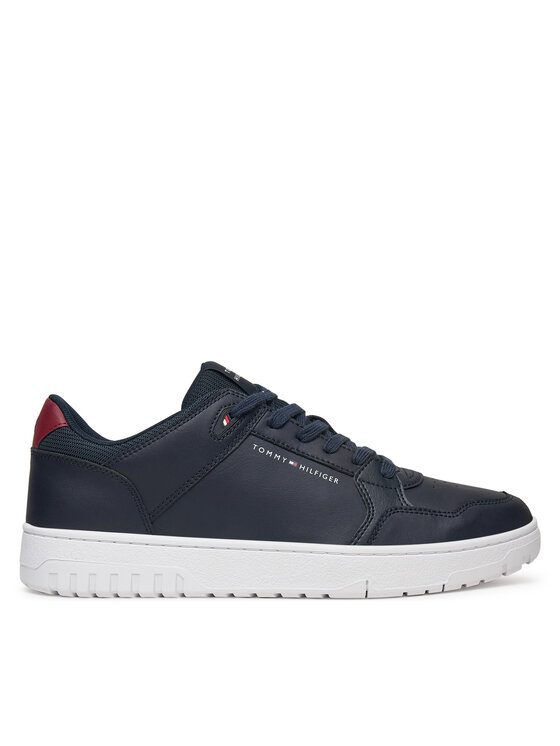 Tommy Hilfiger Сникърси Basket Core Lite Lth Mix FM0FM05518 Тъмносин за Мъже цена