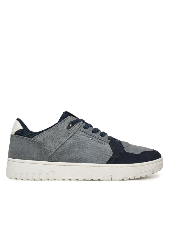 Tommy Hilfiger Сникърси Basket Core Lite Suede FM0FM05519 Сив за Мъже цена